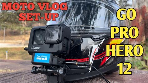 Making The Best Moto Vlogging Setup With Go Pro Hero Black