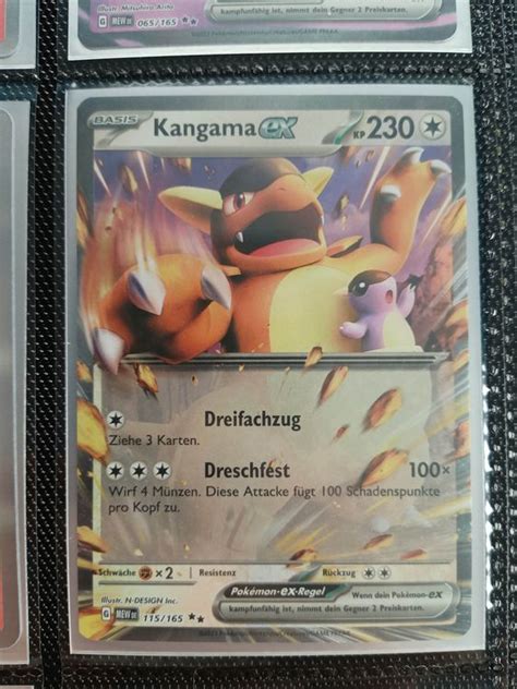 Kangama Ex DEUTSCH Pokemon 151 Mew Kaufen Auf Ricardo