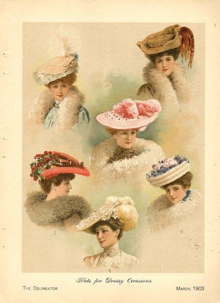 Edwardian Hats Victorian Hats Antique Hats Victorian Women Edwardian