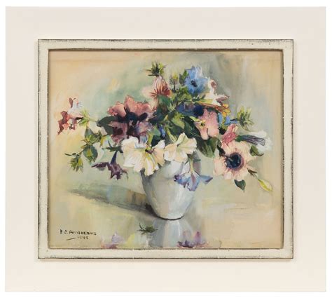 Elise Arntzenius Watercolours And Drawings For Sale Flowers In A