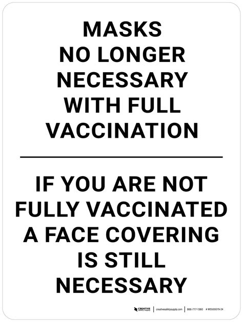 Masks No Longer Necessary With Full Vaccination If You Are Not Fully Vaccinated A Face