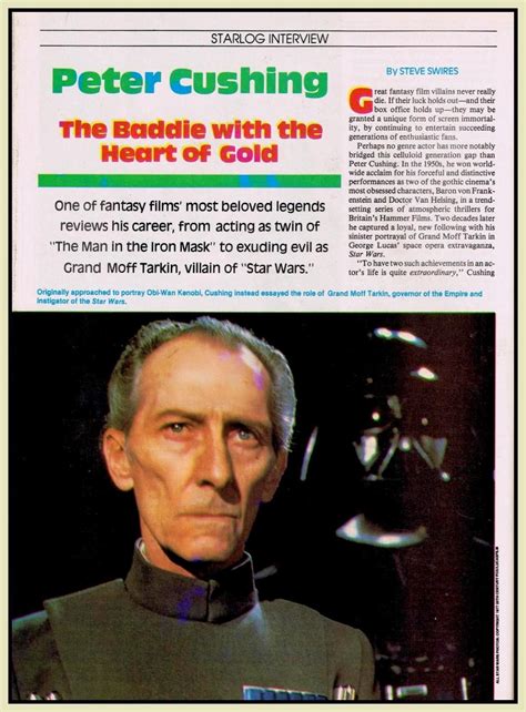 PETERCUSHINGBLOG.BLOGSPOT.COM (PCASUK): STARLOG: PETER CUSHING ...