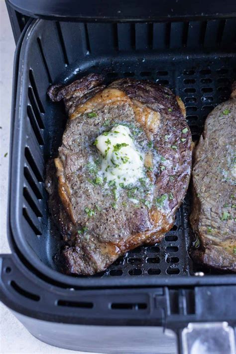 Air Fryer Steak Evolving Table