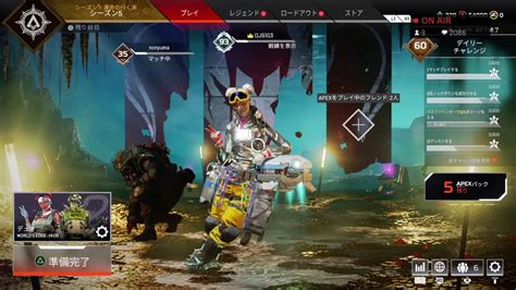 Ps4 Apex Legend プレイ配信中♪ 4 Fpsスーパー初心者がお送りするapexプレイライブのコーナーゴールドランクリベンジ