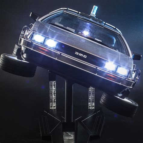 Retour Vers Le Futur Ii Delorean Time Machine Movie Masterpiece Hot Toys