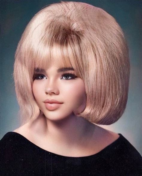 Pin On Beehive Teased Hair Bouffant Hair Haircut Styles For Women