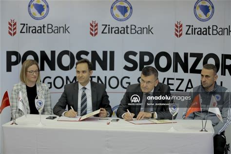 N Fs Bih I Ziraatbank Potpisali Sponzorski Ugovor Anadolu Ajans