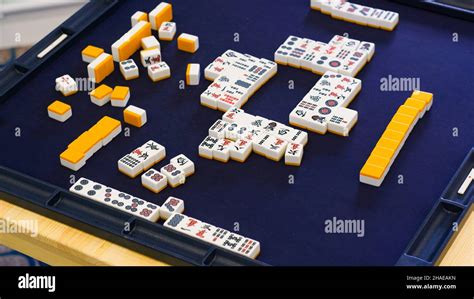 Mah Jong Tiles Hi Res Stock Photography And Images Alamy