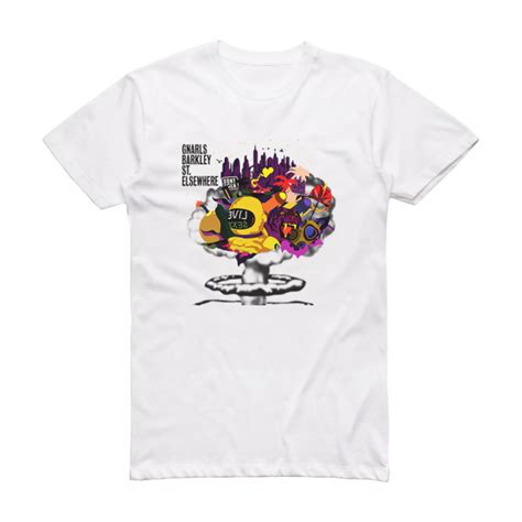 Gnarls Barkley St Elsewhere Album Cover T Shirt White ALBUM COVER T