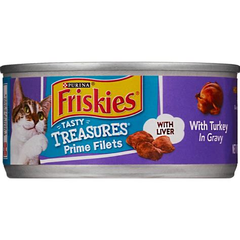 Purina Friskies Tasty Treasures In Gravy With Turkey Cheese Pick