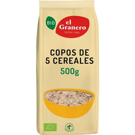 Bio Copos De Cereales De Cultivo Ecol Gico Sin Aceite De Palma Bolsa