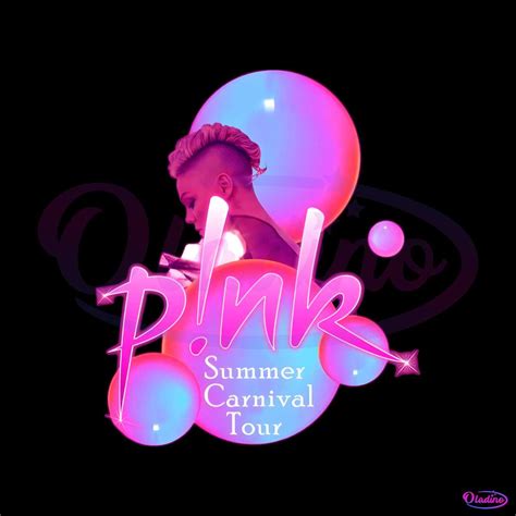 Pink Singer Summer Carnival Png Sublimation Design