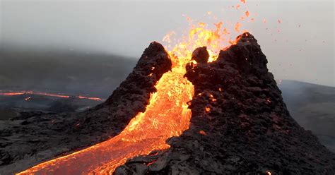 Incredible Drone Video of the Fagradalsfjall Volcano - Iceland Wonder