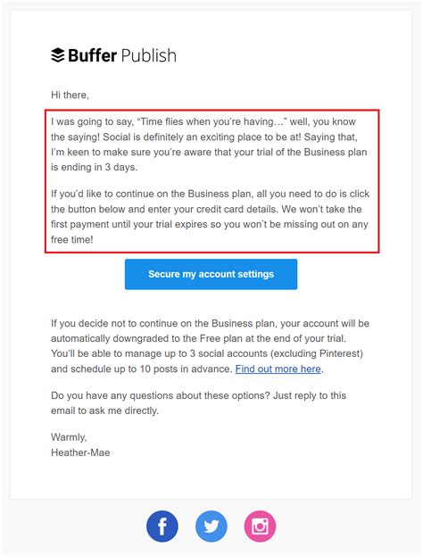 Friendly Reminder Email Template