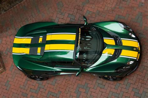 Lotus British Racing Green & Yellow Stripes Guide | The Lotus Cars Community