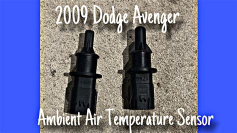 How To Change A Ambient Air Temperature Sensor On A Dodge Avenger