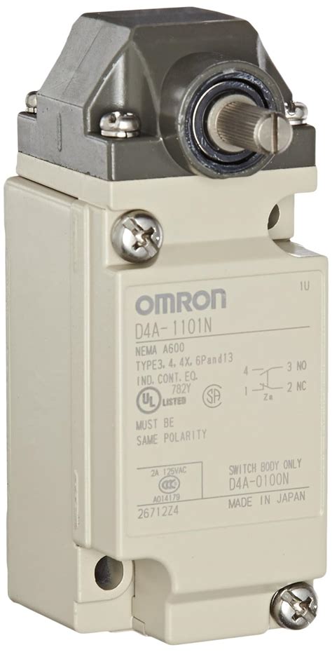 Omron D4A 1101 N General Purpose Limit Switch Roller Lever Standard