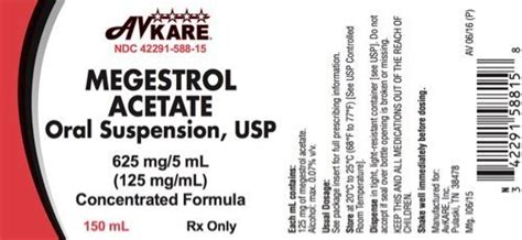 Megestrol - FDA prescribing information, side effects and uses