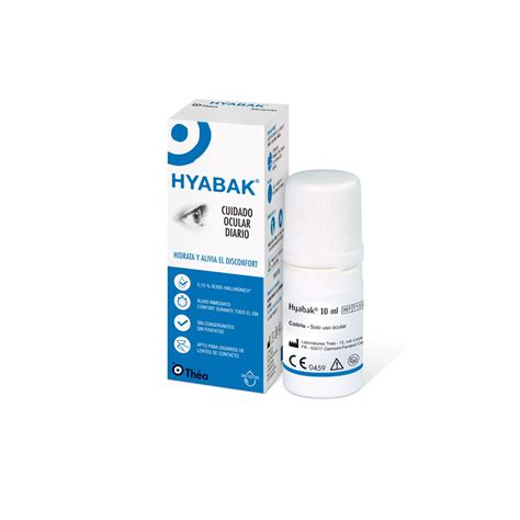 Hyabak Colirio Ojo Seco Cido Hialur Nico Ml Farmacia Puntual