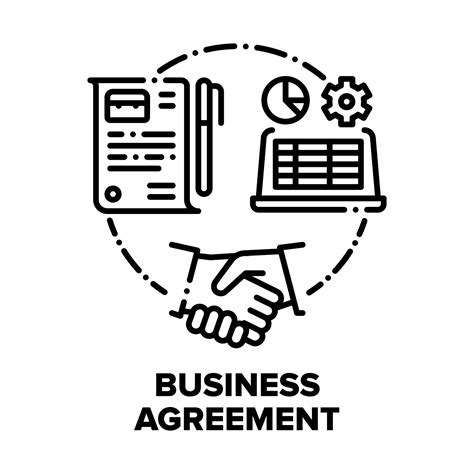 Business Agreement Signing Vector Concept Color 17384539 Vector Art at ...