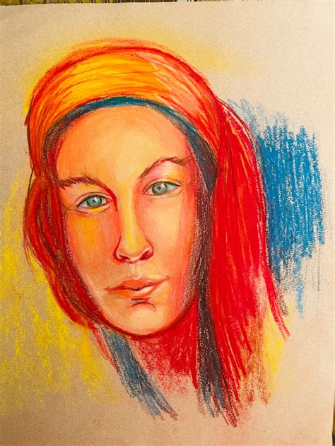 My Project For Course Expressive Portrait Drawing With Soft Pastels