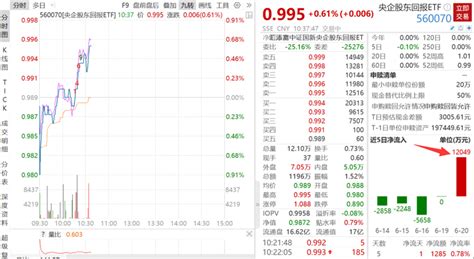 中字头反弹，百亿分红计划批量公告，中国石油涨超3！央企股东回报etf（560070）单日吸金超12亿投资风险提示指数