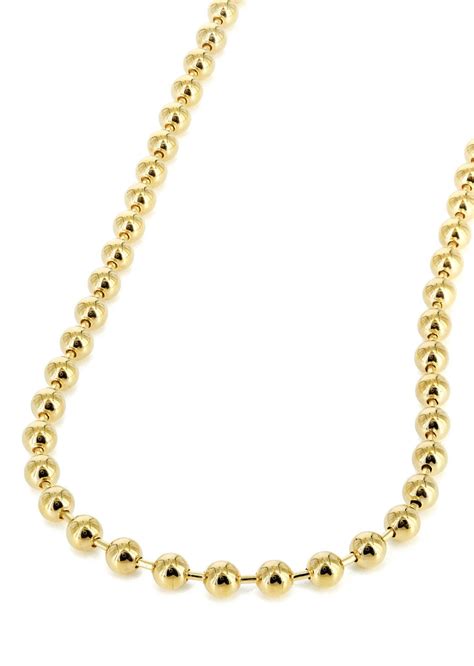 Womens 14K Gold Chain - Dog Tag Chain – FrostNYC