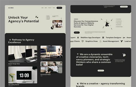 Advoke Website Page Template For Webflow