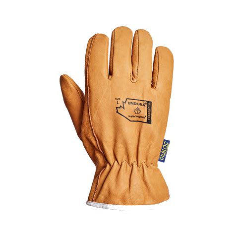 Endura Oil Water Resistant Thinsulate Lined Goatskin Drivers Gloves