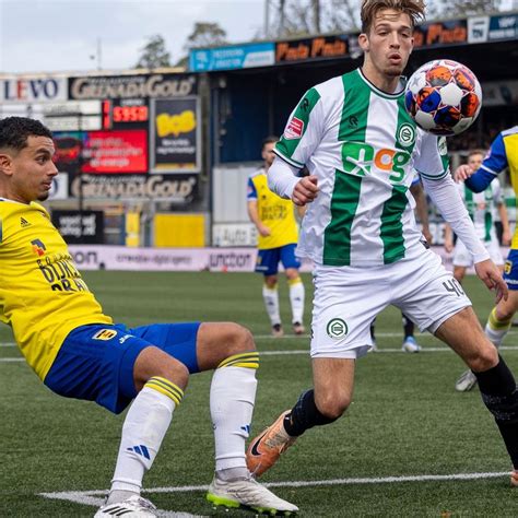 Warming Up Fc Groningen Sc Cambuur Rtv Noord