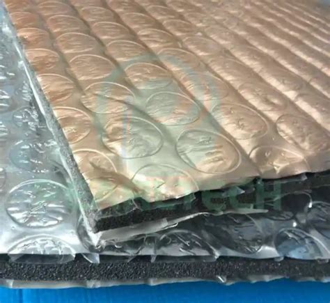 Antiglare Aluminum Foil Bubble Black Xpe Foam For Soundproof Ceiling