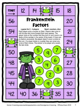 Fun Halloween Math Activities Th Grade Games With Spiders Ghosts