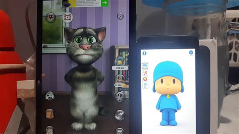 Talking Tom Cat 2 Echo Vs Talking Pocoyo Echo Original Youtube