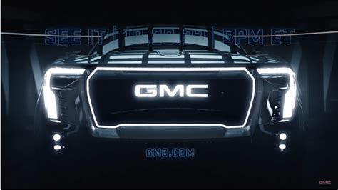 GMC Sierra EV Denali Teased Ahead Of Oct 20 Debut