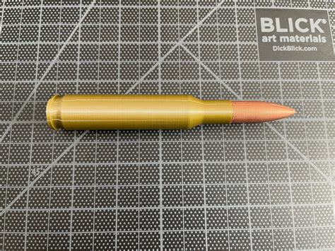 50 Cal Bmg 12799mm Nato 3d Printable Bullet Etsy