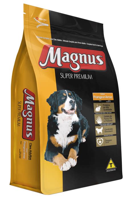 Magnus Super Premium C Es Adultos Sabor Frango E Arroz Adimax