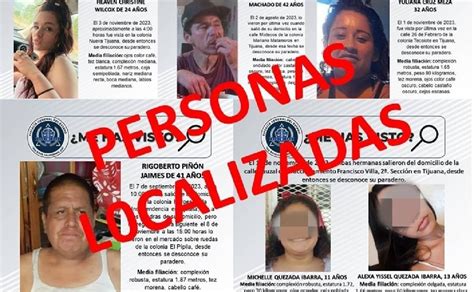 Localizan En Tijuana A Seis Personas Reportadas Como Desaparecidas