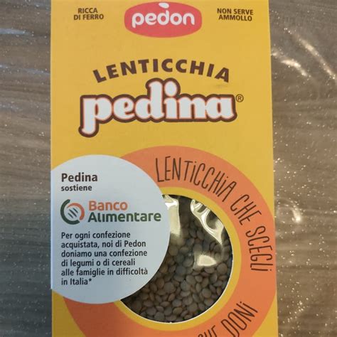 Pedon Lenticchia Pedina Review Abillion