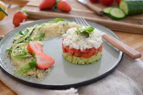 Tartare De Concombre La Feta Les P Pites De Noisette