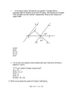 In The Figure Below Ab And Ge Are Parallel Triangle In The