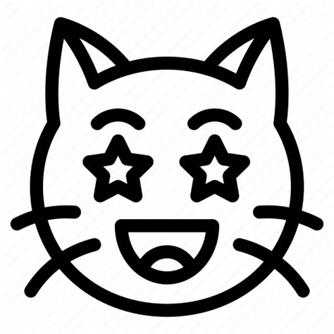 Lucky, cat, animal, expression, emoji icon - Download on Iconfinder