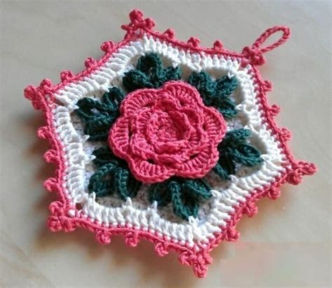 Patr N Gratis Granny Rosal En Crochet Crochetisimo