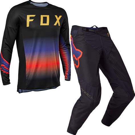 Fox Racing Fgmnt Motocross Jersey Pants Black Kit Kits