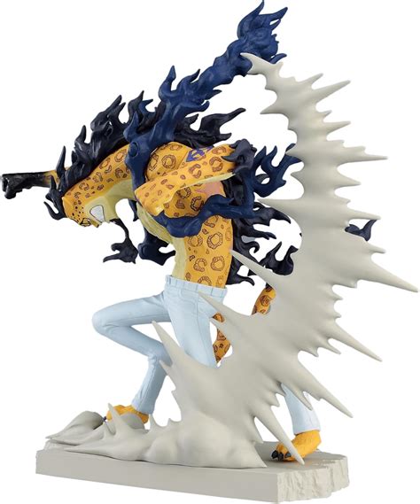 Banpresto BP89378P Rob Lucci One Piece Senkozekkei Action Figure, 10 cm