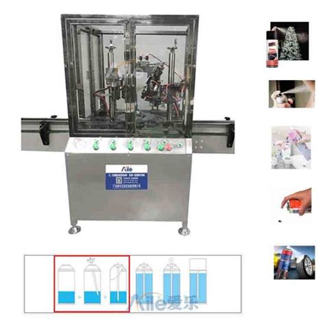 Automatic Aerosol Filling And Sealing Machine Aile