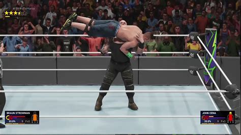 John Cena V Braun Strowman Highlights Youtube