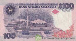 100 Malaysian Ringgit 2nd Series 1986 Exchange Yours For Cash