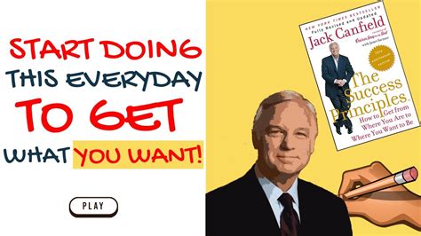 Success Principles Jack Canfield Top Rules For Success Youtube