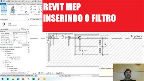 Aula Revit Mep Inserindo A Filtro No Exemplo Do Pr Dio Tr S