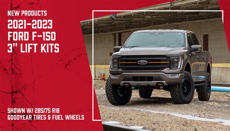 ReadyLIFT Now Shipping All-New 3″ Lift Kit for 2021-2023 Ford F-150 Tremor Trucks – ReadyLIFT